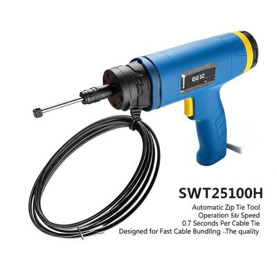 kaufen Modell SWT25100H Automatisches Kabelbinderwerkzeug Betriebsgeschwindigkeit 0,7 Sekunden pro Kabelbinder Entwickelt für schnelle Kabelbündelungsaufgaben online manufacture