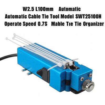 kaufen Kabelbinder W2.5 L100mm Automatisches Kabelbinderwerkzeug Modell SWT25100H Betriebsgeschwindigkeit 0,7S Professioneller schneller Kabelbinder-Organizer online manufacture
