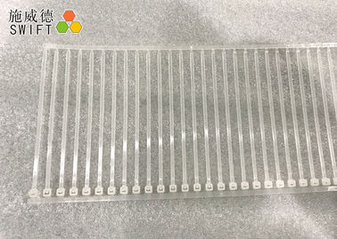kaufen 1.1mm Stärke-Streifen-Kabelbinder 18 lbs Dehnfestigkeits-mit gerader Spitze online manufacture