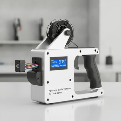 kaufen Betriebsgeschwindigkeit 0,7S Automatisches Kabelbindungswerkzeug Verstellbares Bundle-Dichtheit 20N 80N Tie Dicke 11mm Kabelmanagementgerät online manufacture