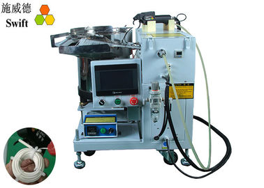 kaufen Nylonkabelbinder-automatische Bindungs-Verzerrungs-Maschine für Kabel-Management-Abwehr-Arbeit online manufacture