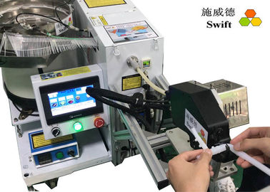 kaufen Hände geben schnelles Bündel-automatische Kabelbinder-Werkzeug-Maschine für Nahrungsmittelsilikon-Rohre frei online manufacture