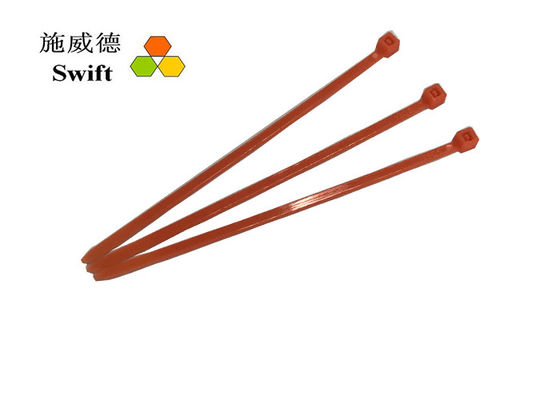 kaufen Nicht abwerfbare orange Massenkabelbinder REICHWEITE RoHS 100mm online manufacture