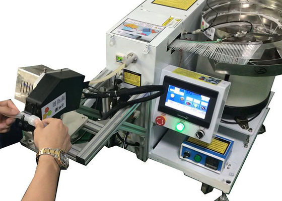 kaufen Schnelle Bindungsautomatische Bindungs-Maschine des Reißverschluss2400pcs/h für kupferne Schlauchspulen online manufacture