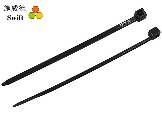 kaufen weiße schwarze Nylonlängen-Bindungs-Verpackungen der kabelbinder-100mm mit 1000pcs pro Tasche online manufacture